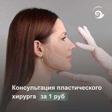 Час с пластическим хирургом за 1 рубль